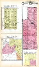 Nora Township, Scales Mound, Elizabeth, Ward's Grove Twp. - Section 20, Jo Daviess County 1913